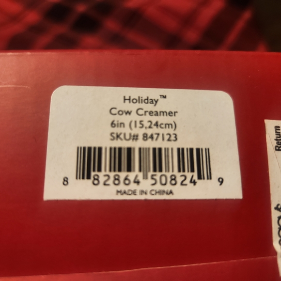 Lenox American By Design Holiday Cow Creamer NEW IN BOX - Picture 16 of 16